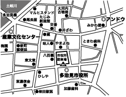 市役所周辺地図