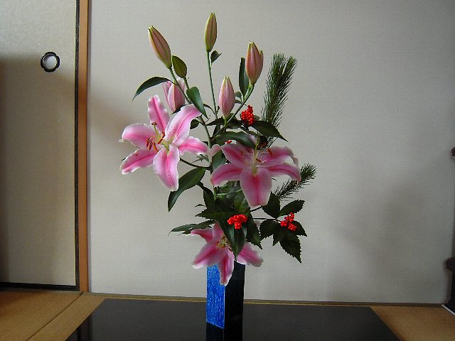 お正月のお花