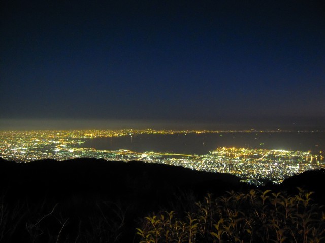 六甲山ガーデンテラスからの夜景