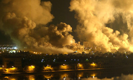 Baghdad air raid  2003. 3.19