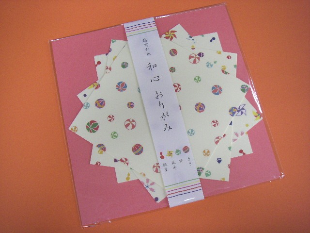 季節の花和柄舞妓 「越前和紙 折り紙セット」 - 折り紙/千代紙/和紙