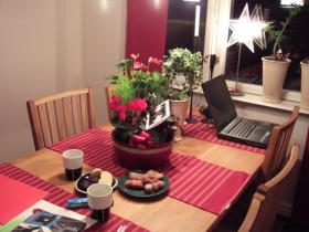 スウェーデンの一般家庭の食卓