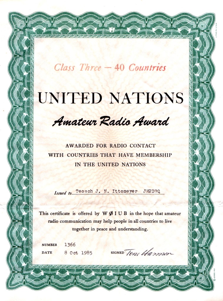 United Nations Award