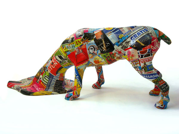 Scrap Dog, 2009, 120 x 48 x 35 cm, object mixed media