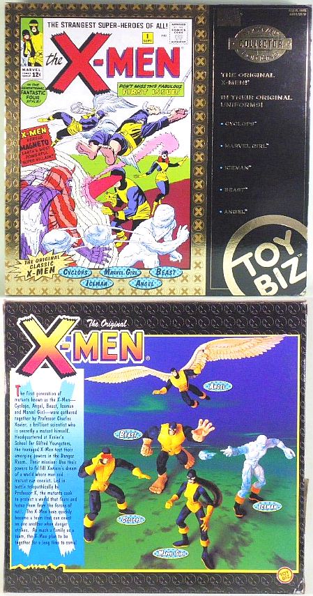 Toybiz Original X-men Gift Pack 5 Set Package Box