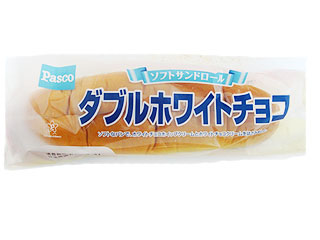 ソフトサンドロール　ダブルホワイトチョコ　敷島製パン