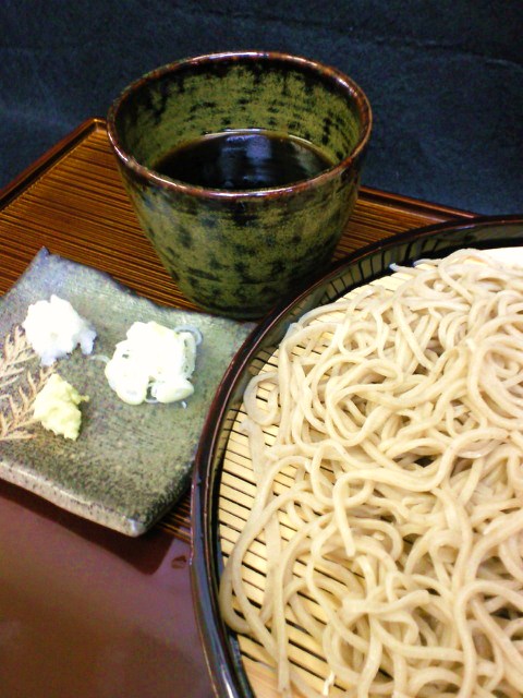 静岡　富士宮　そば　本手打ちそば蕎友館　私の蕎麦の食べ方