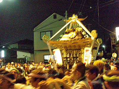 2010年　神奈川県大磯町　相模国府祭　四之宮・前鳥神社環御１