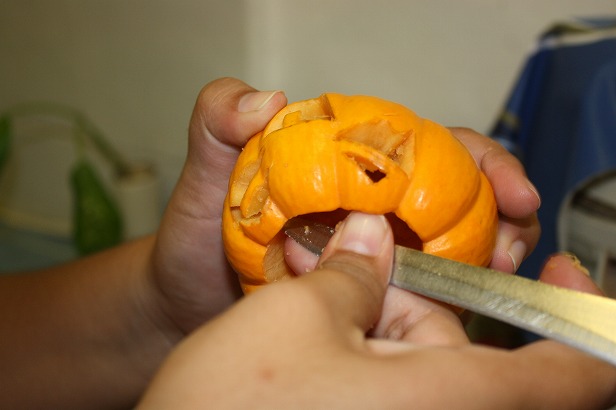 かぼちゃで作ってます