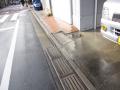 東京都杉並区　アパート・マンション月１回の共用部清掃　店舗前　作業完了後　２
