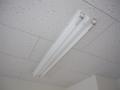 国立市　事務所全体クリーニング　天井照明クリーニング　作業完了後　１
