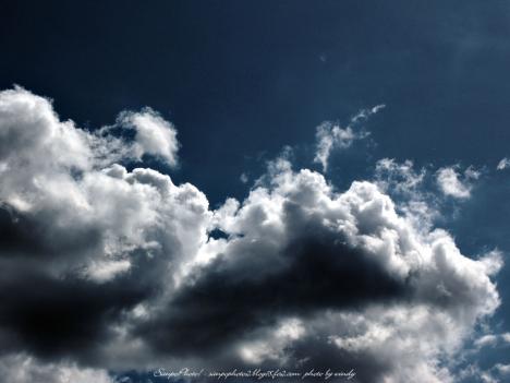 さんぽふぉと Sanpophoto 無料壁紙 冬の雲