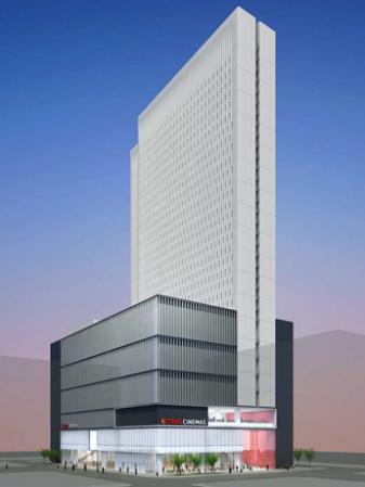「新宿コマ劇場」跡地、ホテルとシネコンを核とした複合ビルへ再開発