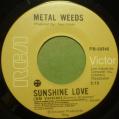 metal weeds-sunshine love