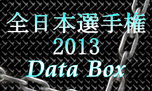 全日本選手権2013データボックス