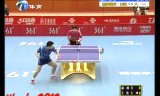 【卓球】　王皓VSハオ帥　中国超級リーグ2012